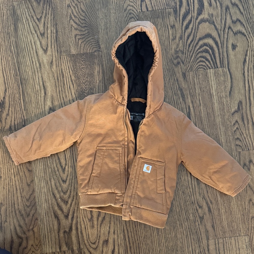 Carhartt Tan Hooded Jacket
